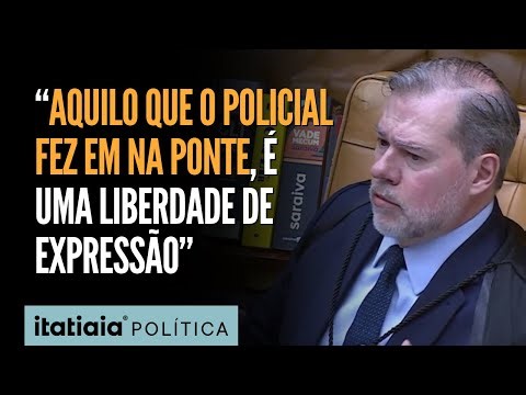 TOFFOLI COMPARA LIMITES DA LIBERDADE DE EXPRESSÃO COM CASOS DE VIOLÊNCIA POLICIAL E DOMÉSTICA