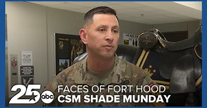 Faces of Fort Hood: CSM Shade Munday