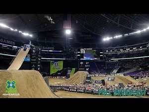 Moto X Quarterpipe High Air: FULL BROADCAST | X Games Minneapolis 2019