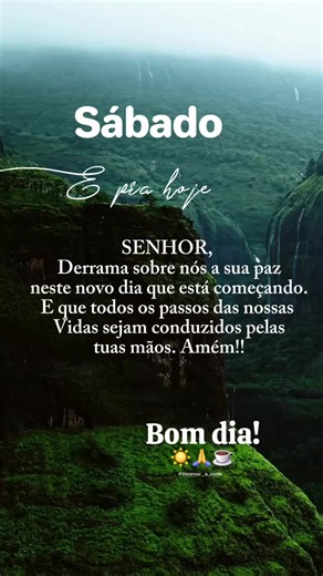 Bom Dia Sábado: Mensagem de Gratidão e Bênção de Deus