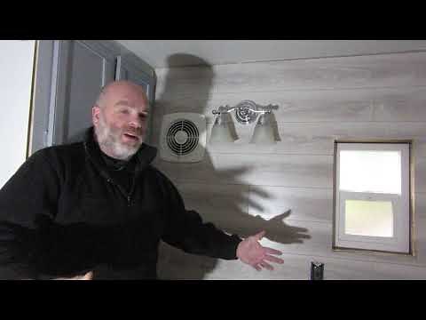 BRAWN THROUGH WALL EXHAUST FAN INSTALLATION