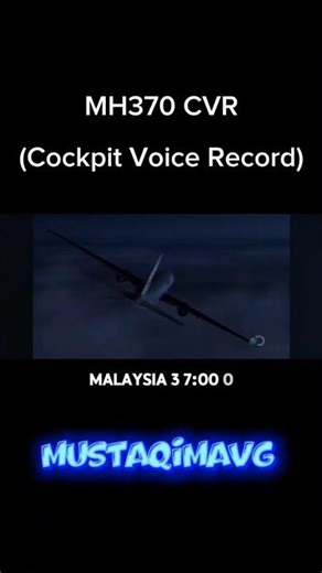Cockpit Voice Record (MH370)