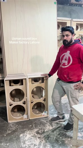 12 12 speaker box Shepshal plywood ma Usman sound box maker Lahore 03228891873#punjabi #lahore #viraltiktok #furyoupage_trending #tiktok