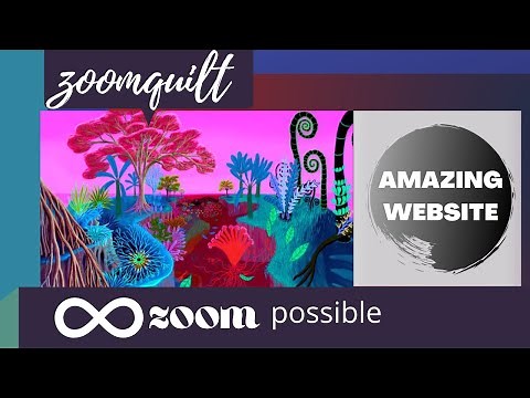 ZOOMQUILT :An infinitely zooming image| Amazing Website |