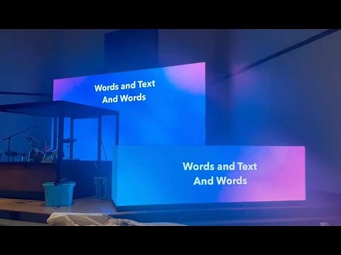 Church Video Wall with NovaStar’s MX30 Video Processor!