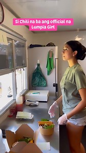 Official lumpia girl???? #lumpia #foodtrucklife #tinderangnanay #collegelife #amgirl #pinaymodel | Cecilia Arevalo Bridges