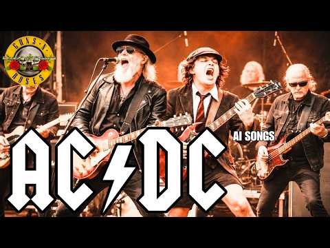 AC/DC, Led Zeppelin & Guns N' Roses – Original Hard Rock with Ground-Splitting Riffs | AI Music