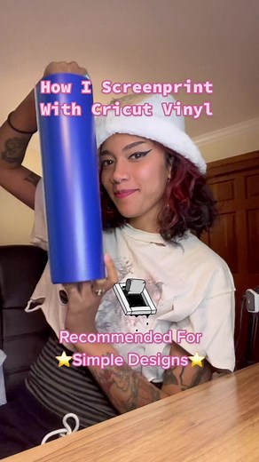 Screen Printing Tutorial Using Cricut Vinyl