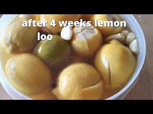 Moroccan preserved lemons- Homemade Pickled Lemons recipe...