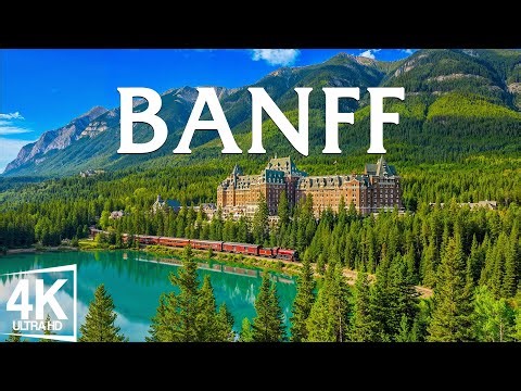 Banff National Park 4K | Glacial Lakes, Rocky Peaks & Pine Forest Valleys of Canada Wild Heart