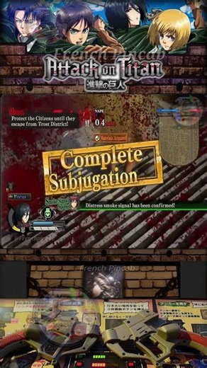 Attack on Titan Wings of Freedom Arcade prototype 2016 KOEI Tecmo