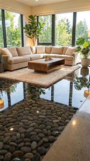 Most Satisfying Epoxy Pebble Floor Transformation You’ve Ever Seen! ✨