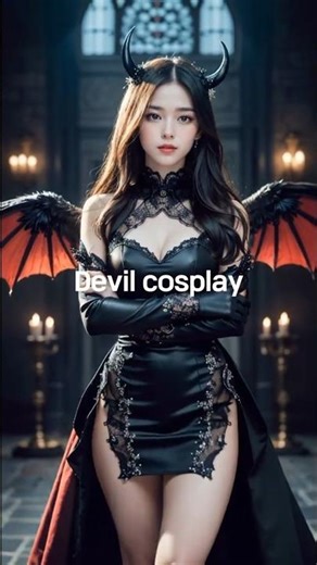 Devil cosplay Ai Lookbook (악마 코스프레 Ai 룩북)