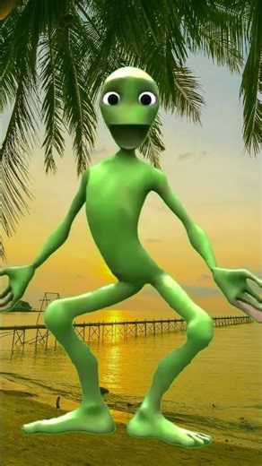 Sweden alien dance just dance dancinggreenalien #youtube