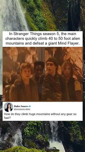 Stranger Things S5: Climbing Alien Mountains & Mind Flayer Battle