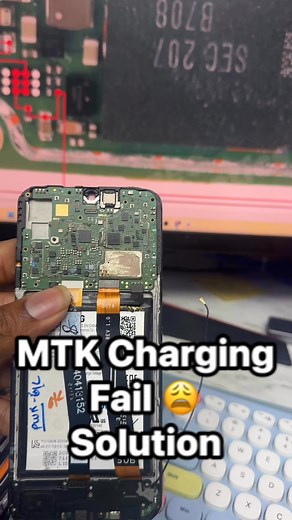 20K views · 401 reactions | MTK Charging Fail Solution #viralvideoシ #repair #viralreelsシ | Asia Telecom | Facebook