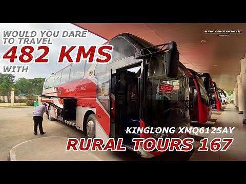 Quick Tour: The bus that travels 482 kilometers in Mindanao | Rural Tours 167