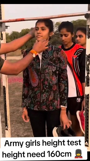 Army Girls Height Test: Minimum 160cm Requirement