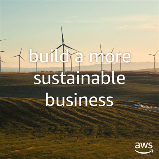 922K views · 9.2K reactions | Resources conserved. Emissions reduced. Sustainability powered. ☁️ AWS is how businesses innovate, scale, & nurture long-term changes that grow sustainable solutions.  https://go.aws/3JMnNzz | Amazon Web Services | Facebook