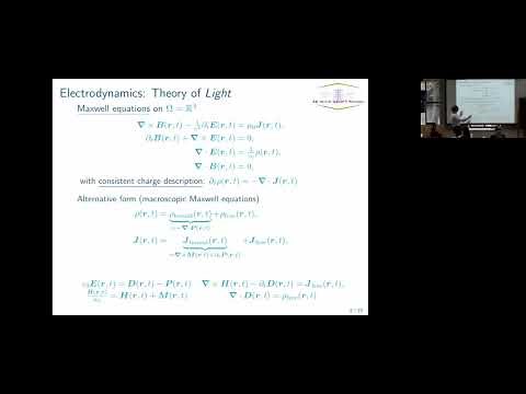 Michael Ruggenthaler: Ab Initio Quantum Electrodynamics... (September 29, 2025)