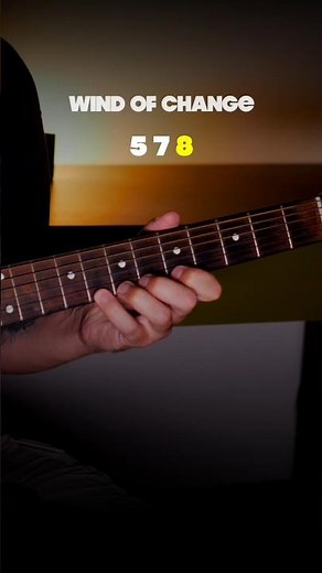 Easy guitar song on one string\rBeginner guitar tutorial\r#guitartutorial #easyguitar #onestringguitar