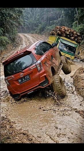 Toyota Calya Monster Nekat Hajar Lumpur Sawit! Endingnya Gila 😱