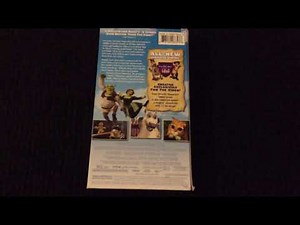 Shrek 2 VHS Review