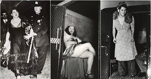 Vintage Photographs of Men Arrested for Cross-Dressing in New York City in the Late 1930s and Early 1940s