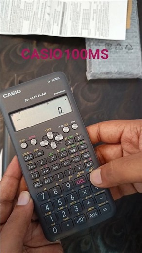 Casio FX-100MS 2nd Edition Unboxing 🔥 Best Scientific Calculator for Students?