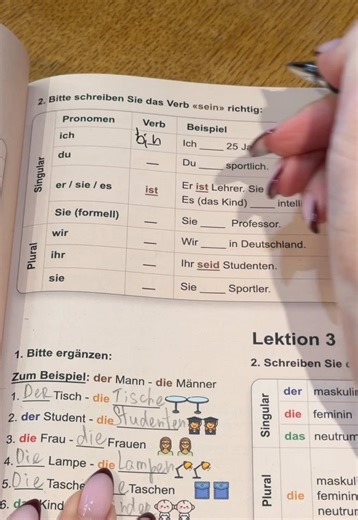 Das Buch über die deutsche Sprache: Lernen und Üben
