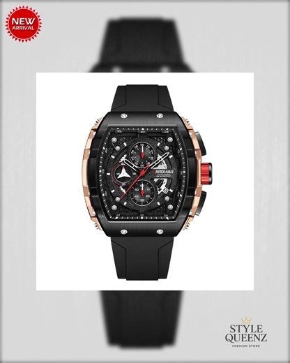 ⌚ Time to elevate your style! Introducing the Chrono Prestige Luxury Quartz Watch – a masterpiece that perfectly blends sophistication and functionality ✨. Crafted with precision and adorned with a sleek design, this watch is your ultimate companion, adding a touch of class whether you're in a boardroom meeting or out on the town. Experience comfort that wraps around your wrist, and colors that complement your every outfit, all while commanding attention and admiration 🌟. Why just make a statem