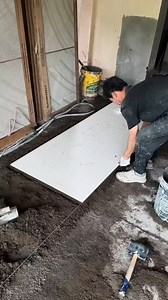 24K views · 1.3K reactions | How To Install Porcelain Tile On A roomm Floor SIMPLE & EASY #rktilesandstonefitting #tilesdesign | R.k tiles fitting | Facebook