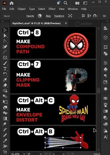 Adobe Illustrator 2026 - Tips to Shortcut keys for Beginner G uide