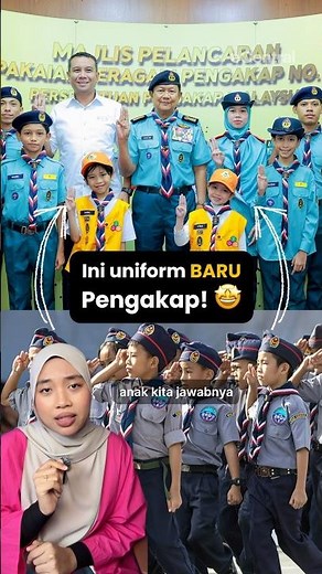 Ini Uniform Pengakap BARU 2025! #pengakap