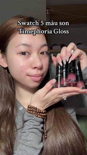 Timephoria Lip Gloss Swatches: Color Varieties Explained