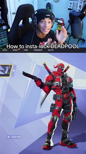 How to insta-lock DEADPOOL @Marvel Rivals @corsair @Razer @canonusa @ASUS #marvelrivals #rivalscreate #fy #gaming #marvel