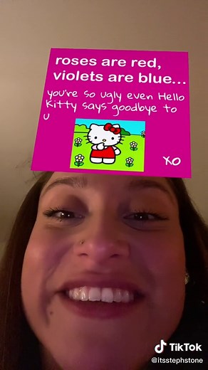 Roses r red, violets r blue, TikTok how bloody dare u