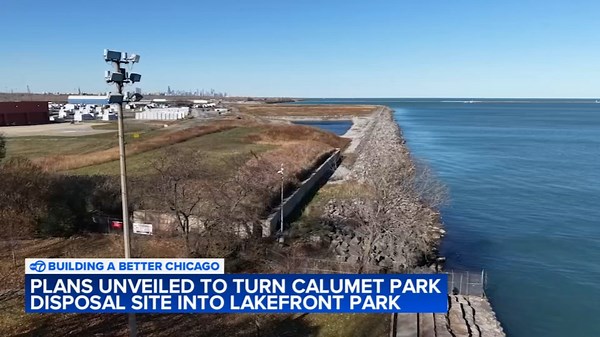 Plans unveiled to turn Chicago disposal site into lakefront park on Southeast Side