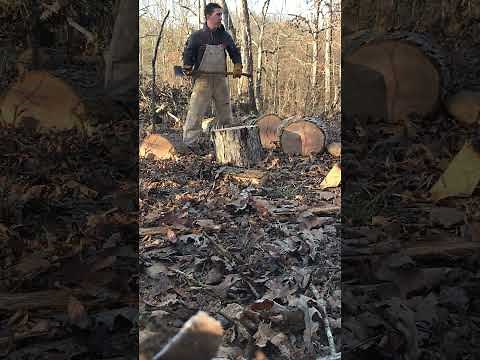 Splitting Wood - The FLICK!