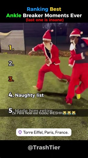 Ranking The Funniest Ankle Breakers Ever!😱💀 #football #shorts #funny