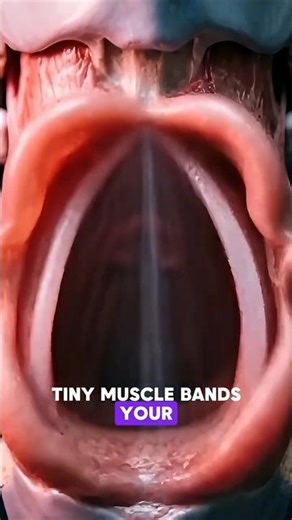 Small in size… massive in power| #muscle #sound #animation #3danimation #vocalcords #larynx #shorts
