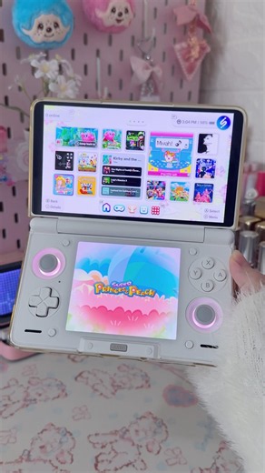 iisu on ayn thor! 👾 #aynthor #3ds #gaming #emulador #nintendo #custom