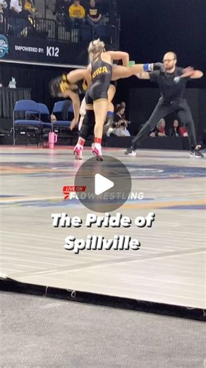 FloWrestling | Iowa’s Felicity Taylor defeated her teammate, Brianna Gonzalez, 9-2, in the 116-pound finals of the National Collegiate Women’s Wrestling... | Instagram