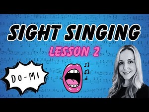 Sight Singing Lesson 2 – Do Re Mi Patterns in C Major (Beginner Solfège Practice)