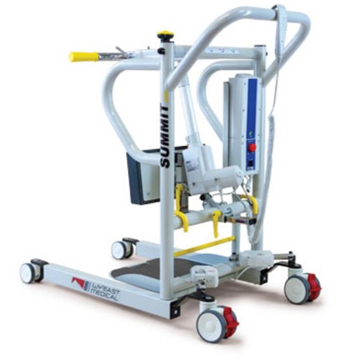Electric Sit to Stand Lift for Safe Patient Lifting and Assisted Mobility - Summit Powered Sit to Stand Transfer Aid with 500 lb Capacity