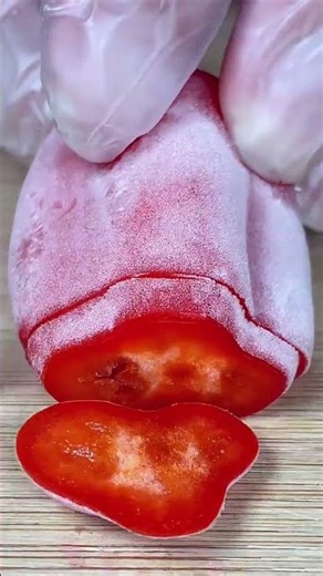 Extreme Frozen Food ASMR | Bell Pepper Edition 🫑🔊