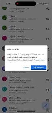 How to Bulk Unsubscribe Emails in Gmail | Clean Up Your Inbox Fast (2025 Guide)