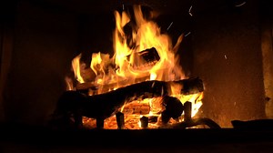 4K Crackling Fireplace - 4 Hour Static Nature Scene   Sounds - FIREPLACE FILMS - Nature Relaxation™ On-Demand