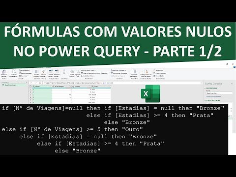 Fórmulas com Valores Nulos no Power Query - Parte 1/2