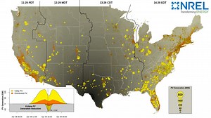Today the sun will go dark, and so will a significant chunk of our solar power. This cosmic spectacle is a stress test for our nation's power grid. NREL researchers are researching how this celestial event impacts our energy systems – and what it can teach us for future extreme weather events. Learn more: https://bit.ly/4aqGvsn | National Laboratory of the Rockies